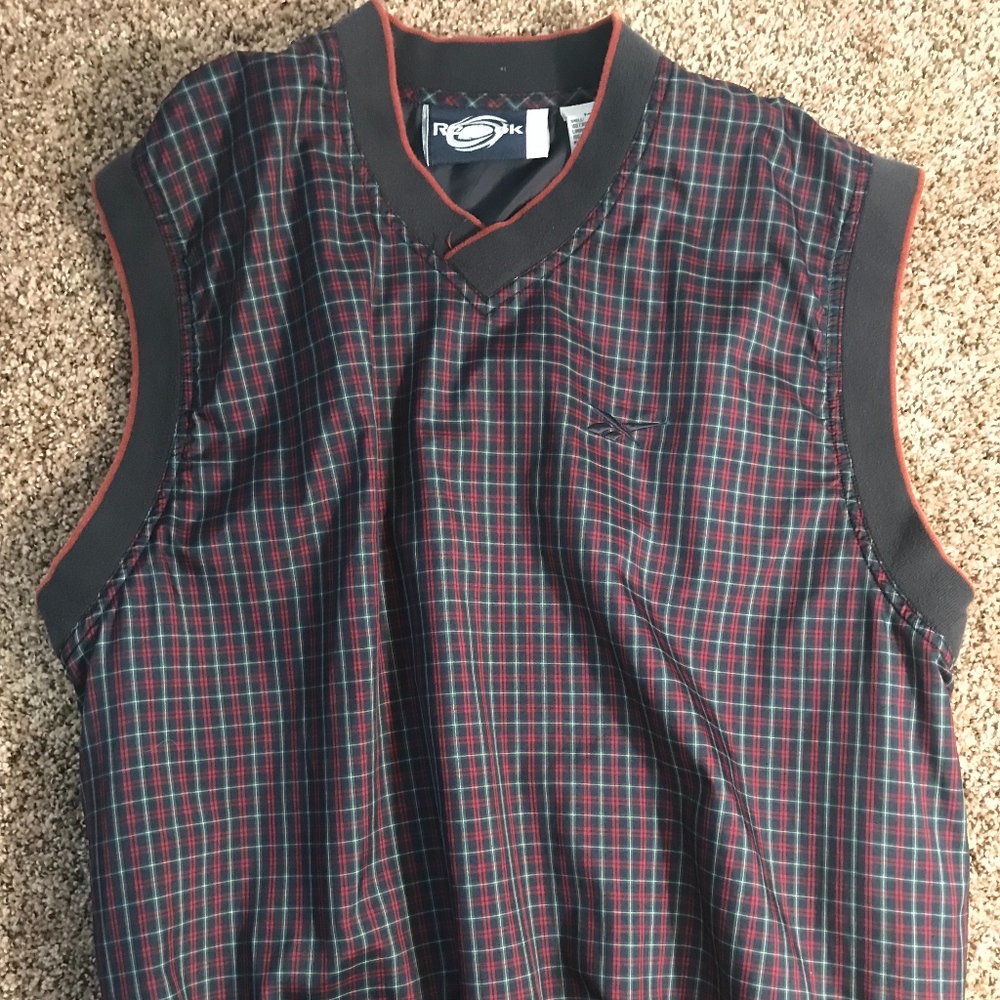 Vintage 90s Reebok Windbreaker Vest